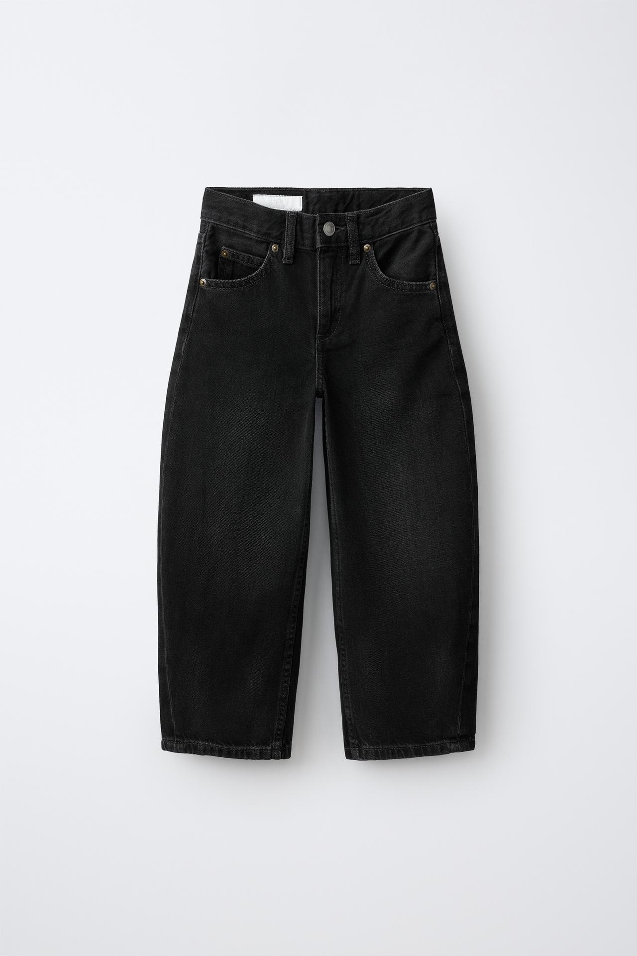 BARREL JEANS — Black