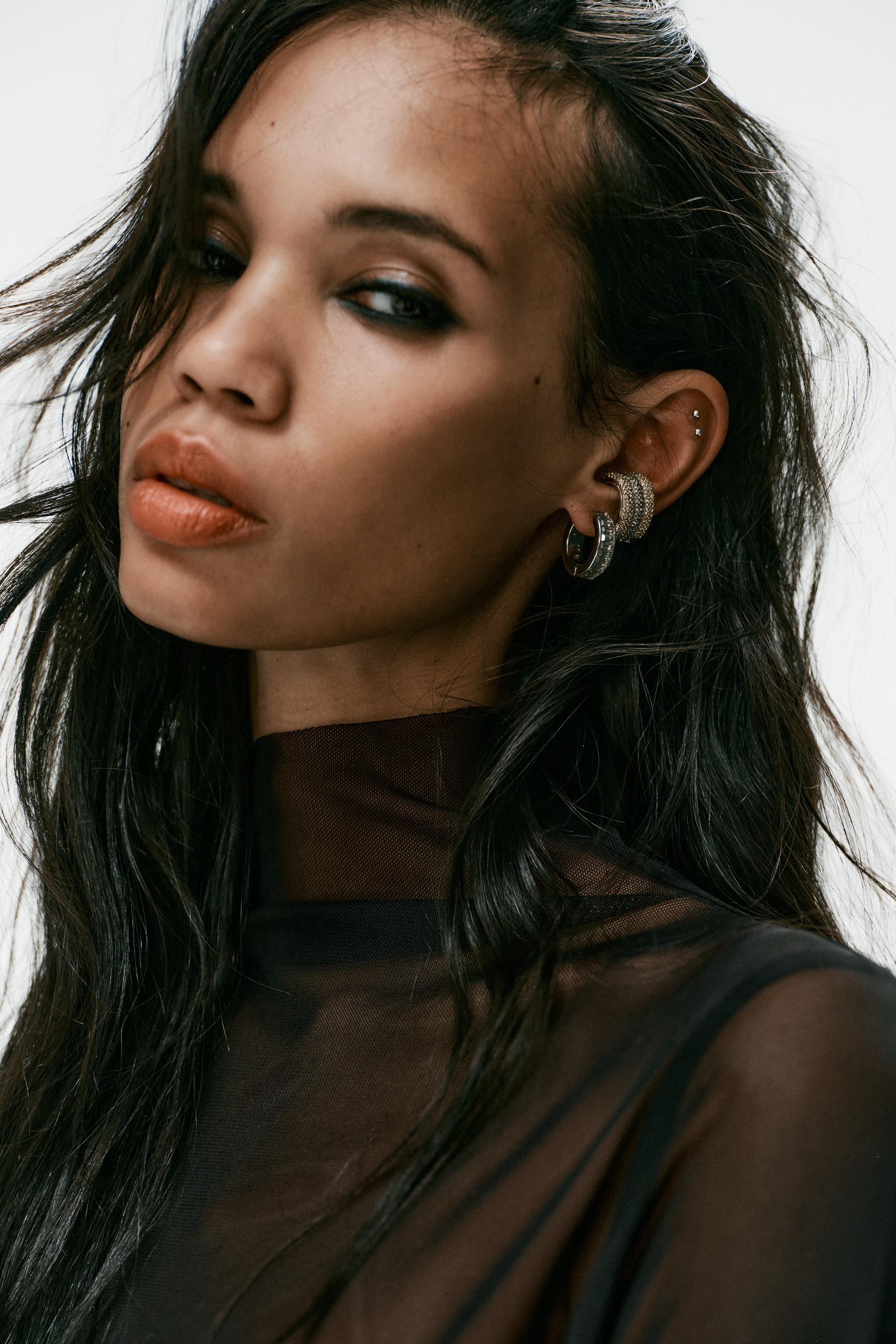 Rhinestone Ear Cuff Earring Pack by Zara