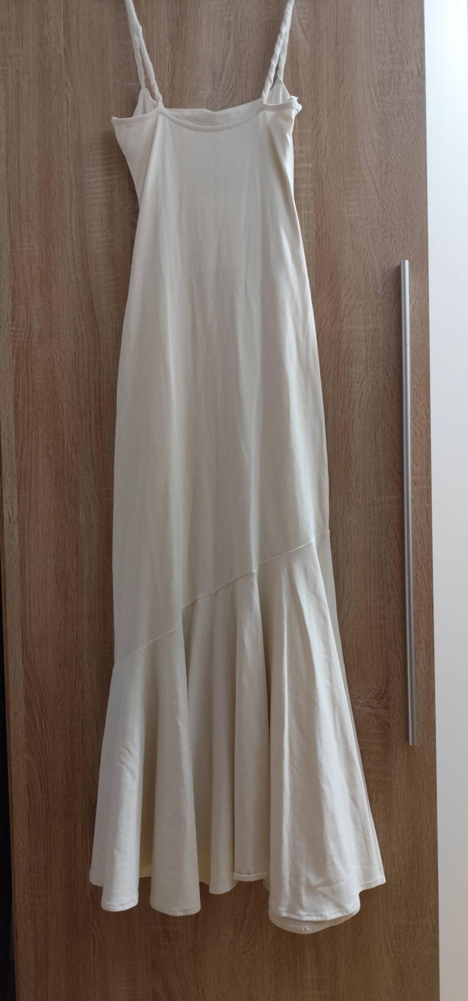 LONG DRAPED DRESS - Image 3