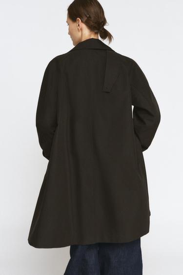 TRENCH OVERSIZE ZW COLLECTION - Marron foncé de Zara - Image 1