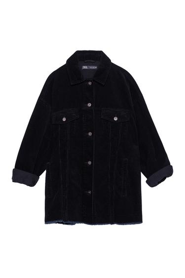 CORDUROY OVERSHIRT WITH POCKETS