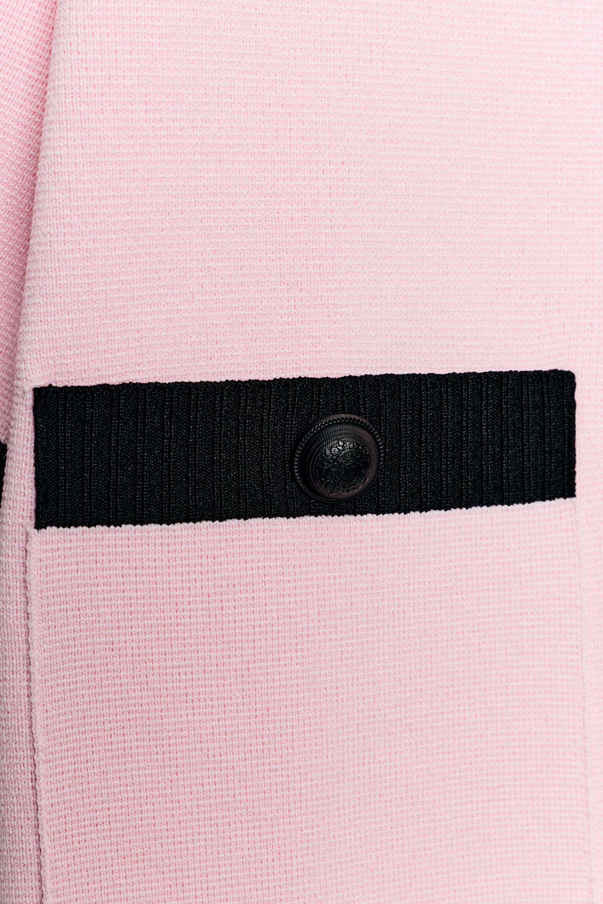 COMBINATION SHORT SLEEVE KNIT JACKET