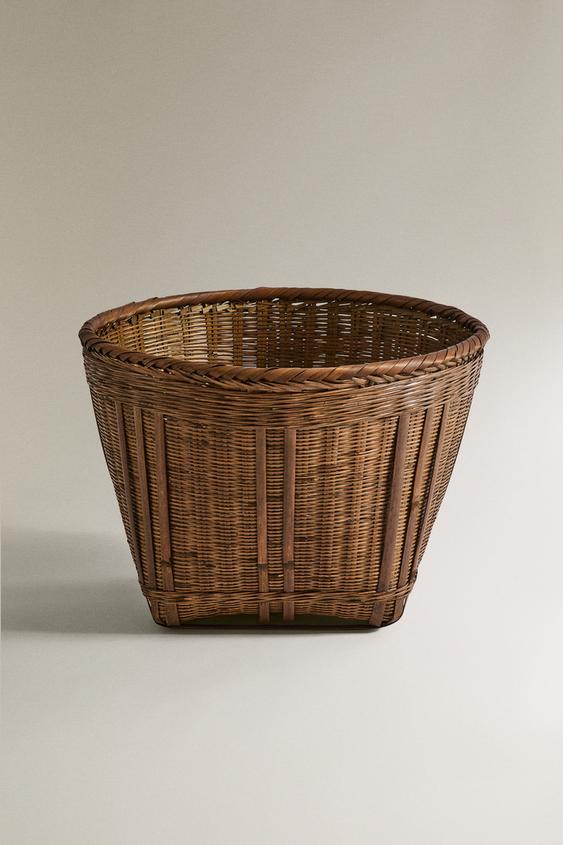 WOVEN BASKET - Light beige by Zara - Image 0