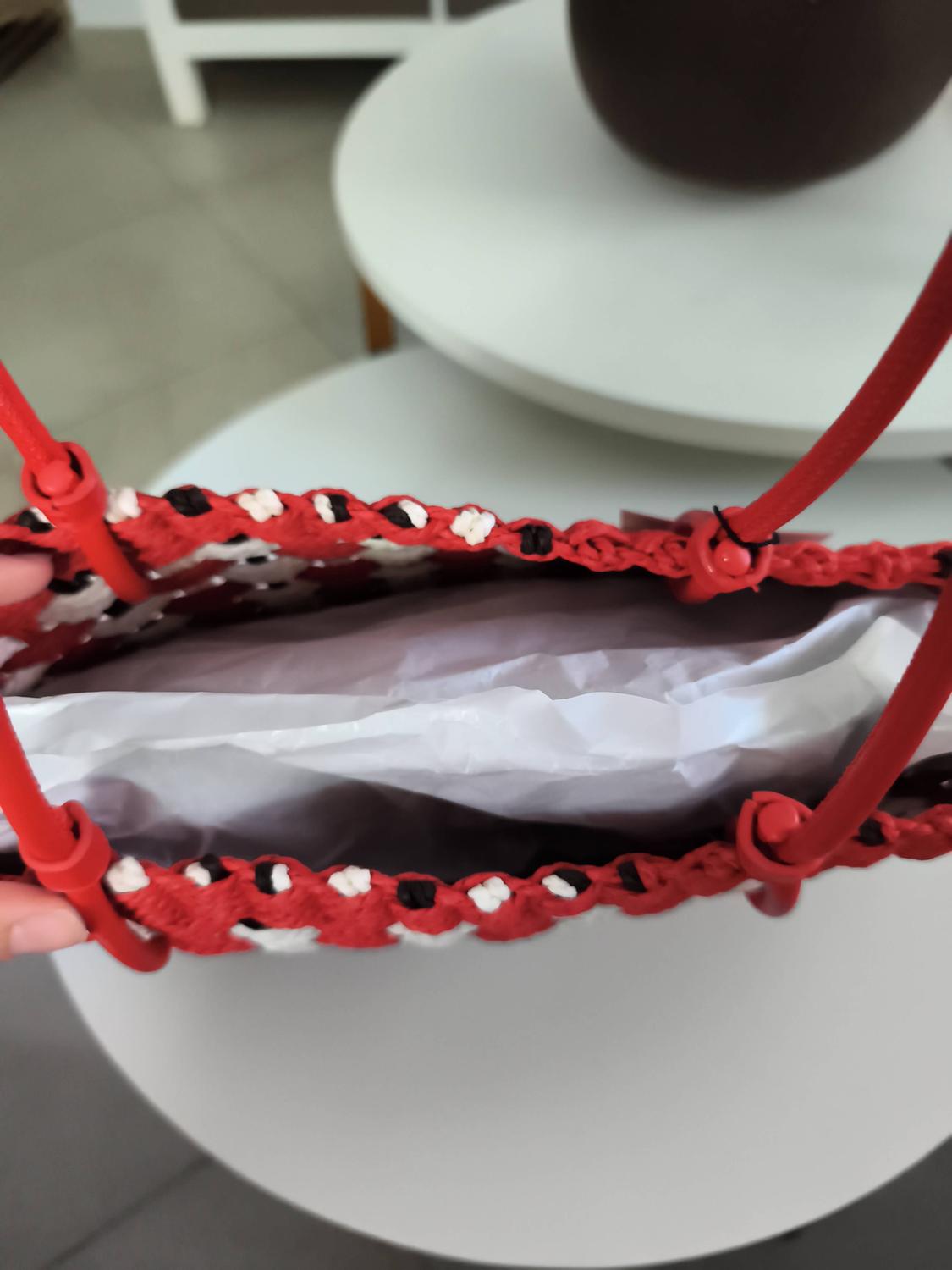 BRAIDED-EFFECT MINI TOTE BAG - Image 5