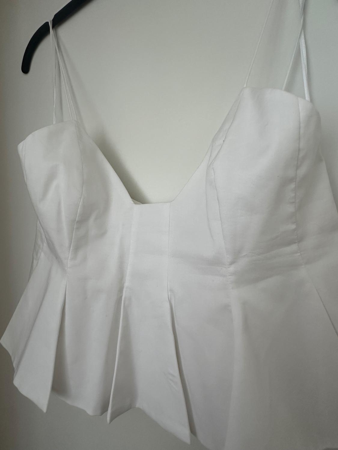 ZW COLLECTION STRAPPY TOP WITH GODETS - Image 3
