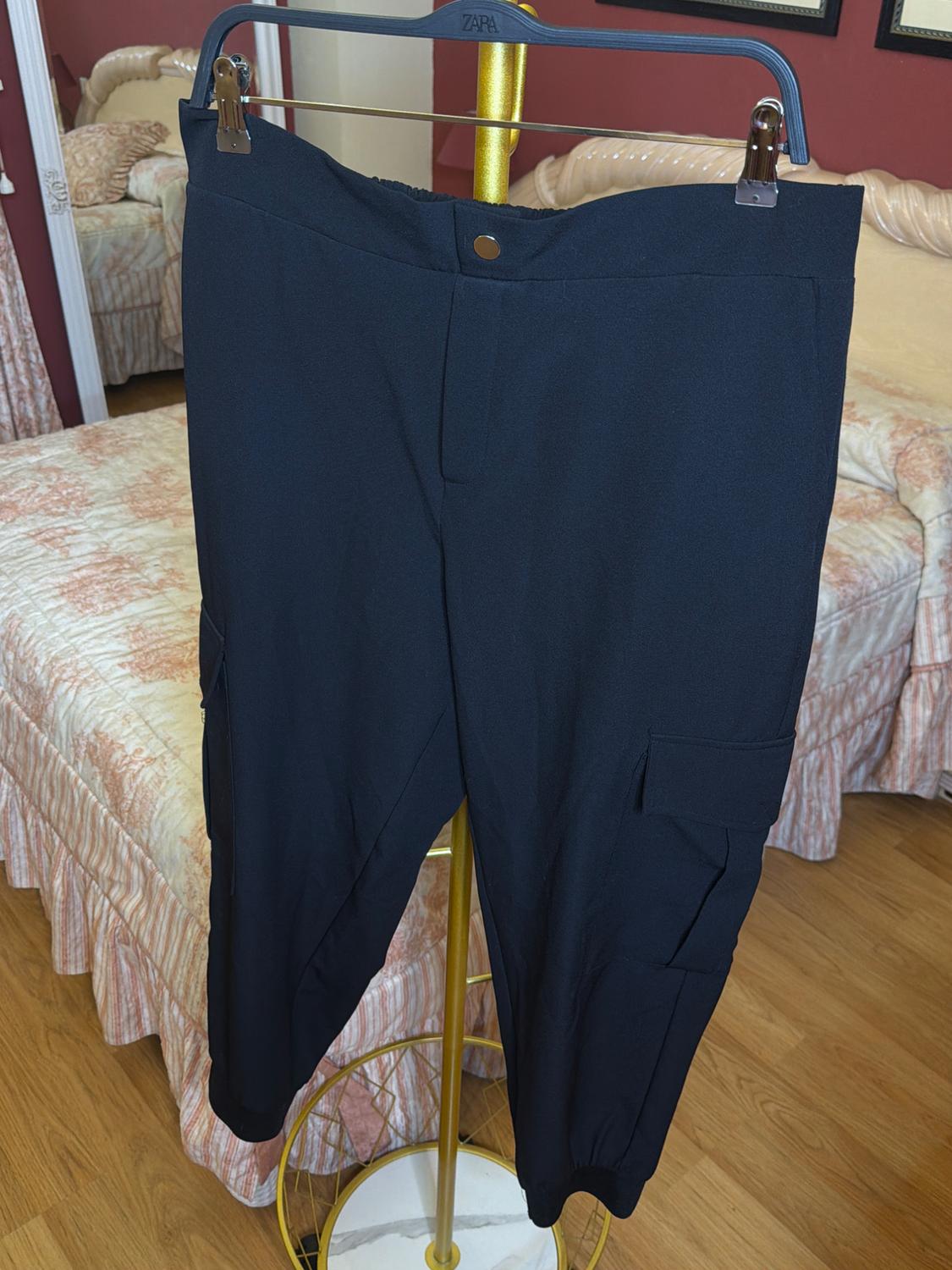 CARGO TROUSERS WITH CUFFED HEMS - Image 2