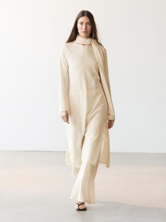 Total look flowing tunic dress from Zara - $180