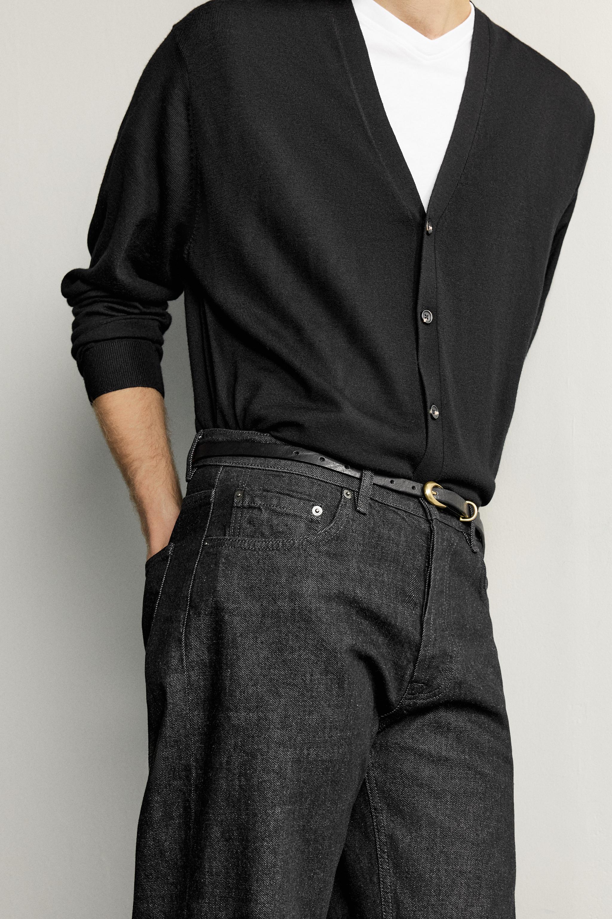JEANS STRAIGHT FIT MÉLANGE COTON