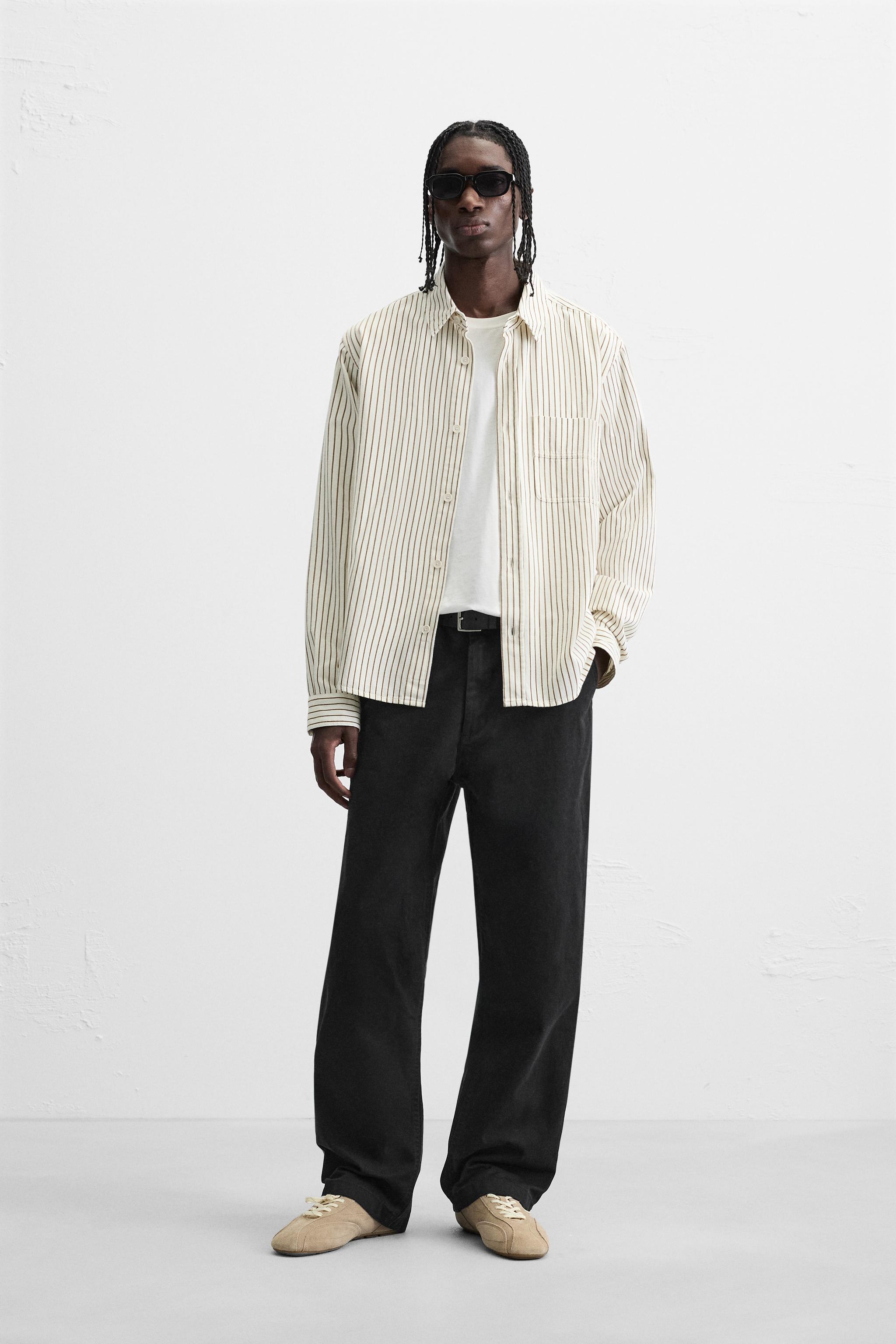 リラックスフィットチノパンツ - ストーン | ZARA Japan / 日本