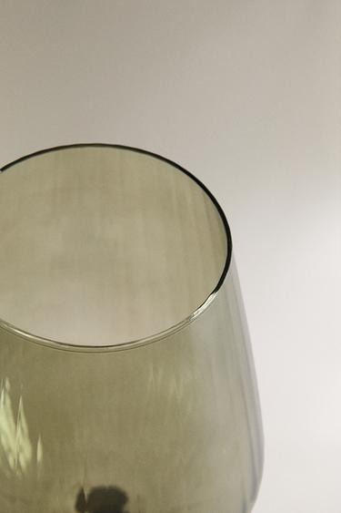 GLASS WITH LINES - Green by Zara - Image 2