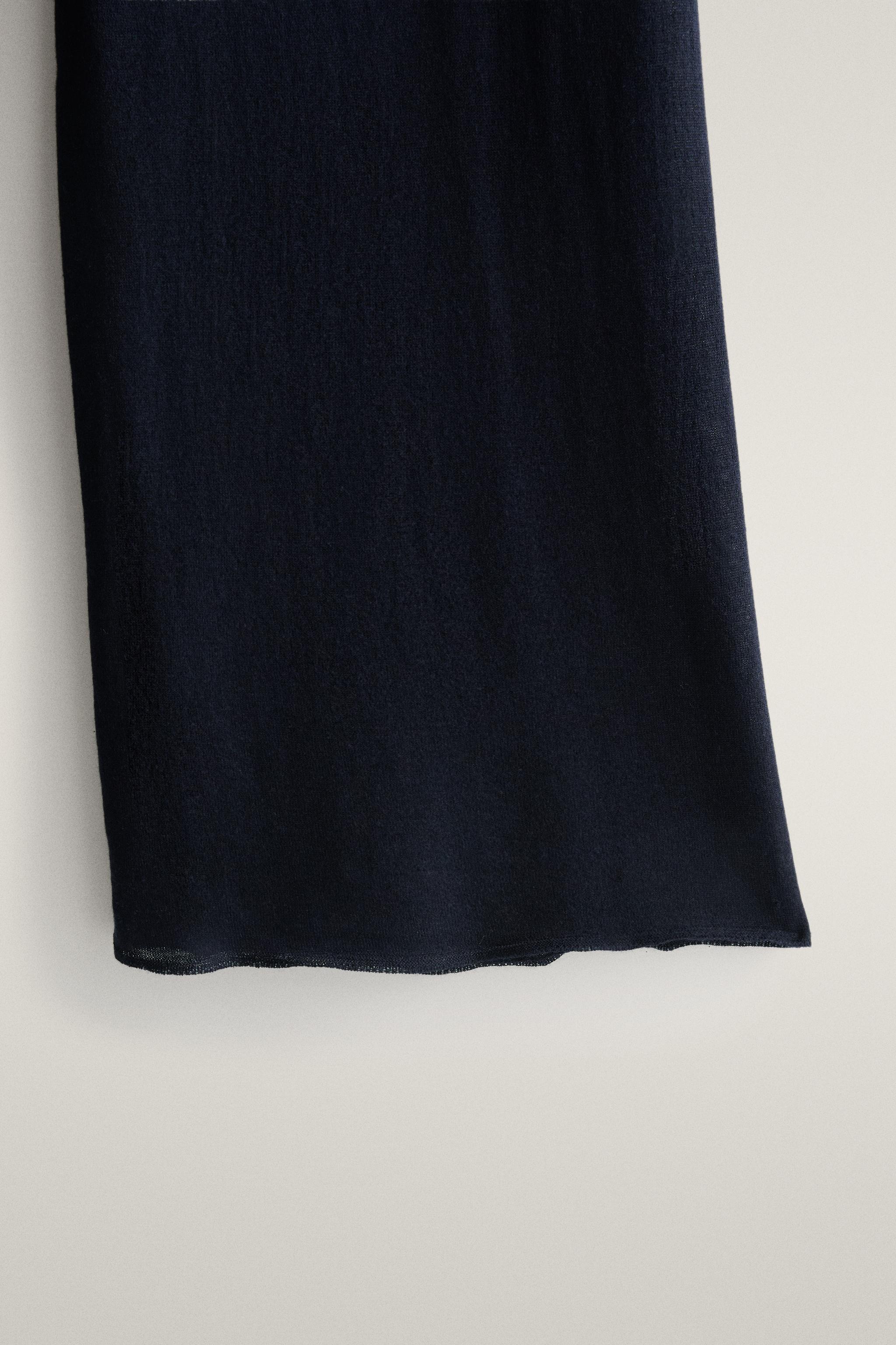 PLAIN WOOL SILK TROUSERS