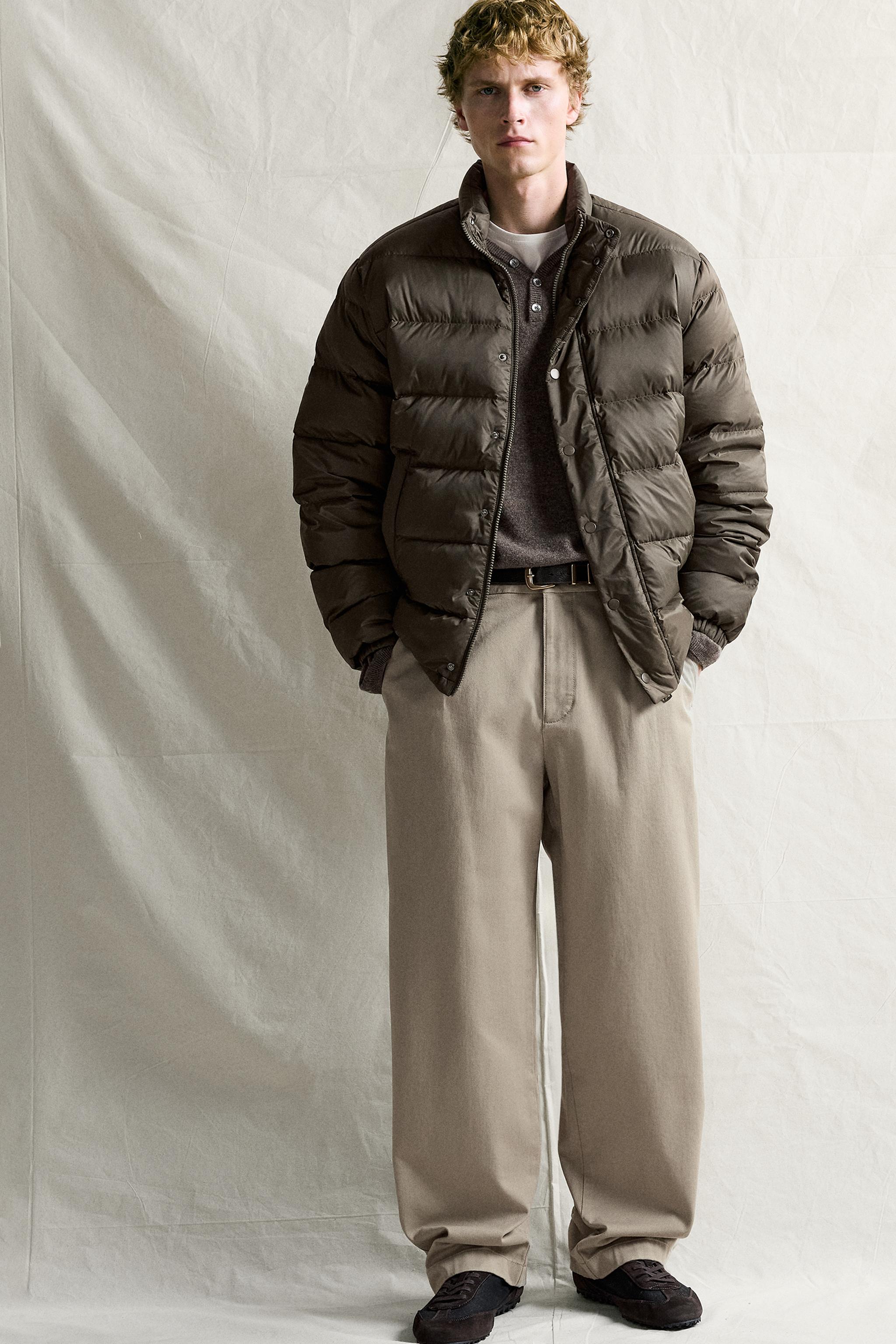 Zara %80 KAZ TÜYÜ - %20 TÜY KARIŞIMLI SU GEÇİRMEZ MONT görsel 7