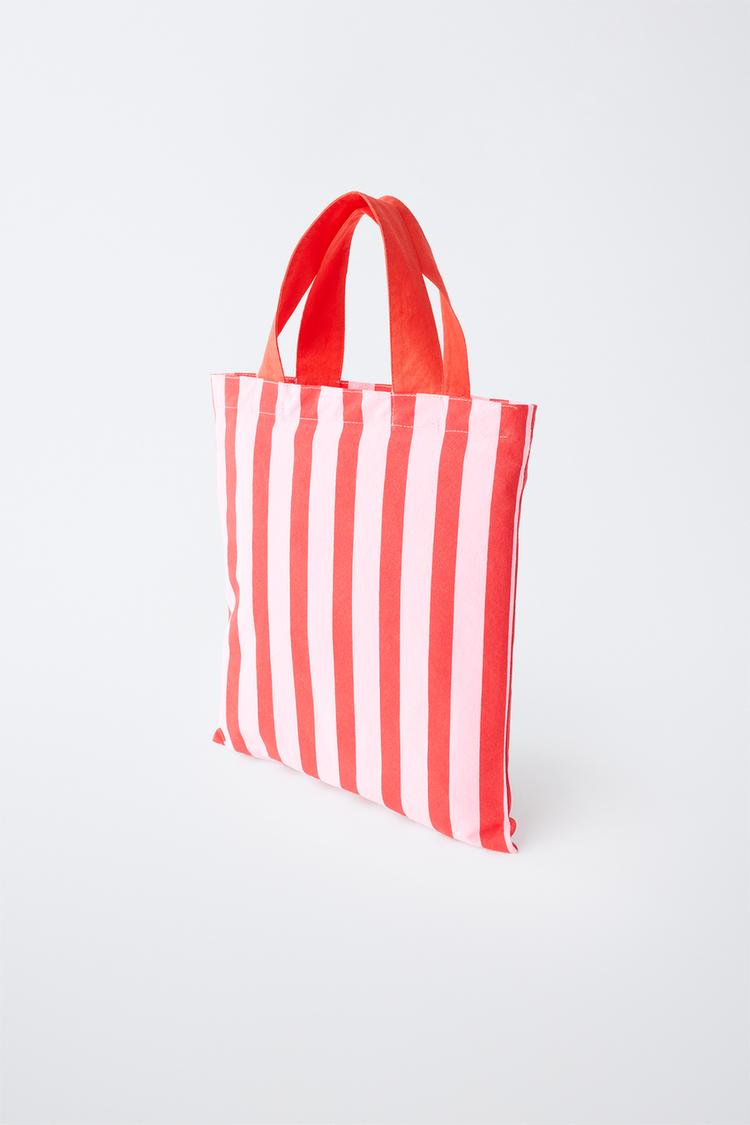 Bolso de Estampado de Rayas 4