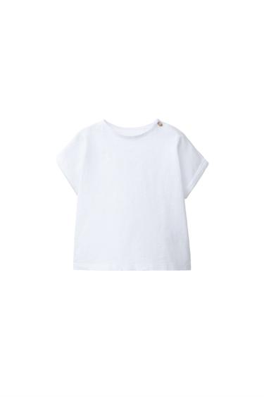 ЕДНОБОЈНА МАИЦА - Бела од Zara