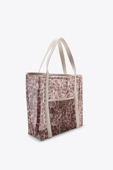 ANIMAL PRINT MAXI SHOPPER BAG - Leopard by Zara - Image 1