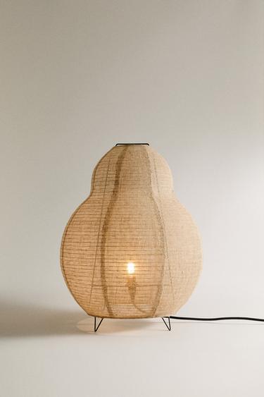 LINEN LAMP - Light beige by Zara - Image 1