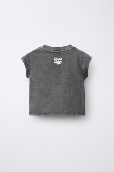 CHUPA CHUPS ® PRINT T-SHIRT - Anthracite grey by Zara - Image 1