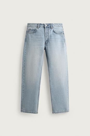 JEANS REGULAR FIT - Azul-claro da Zara