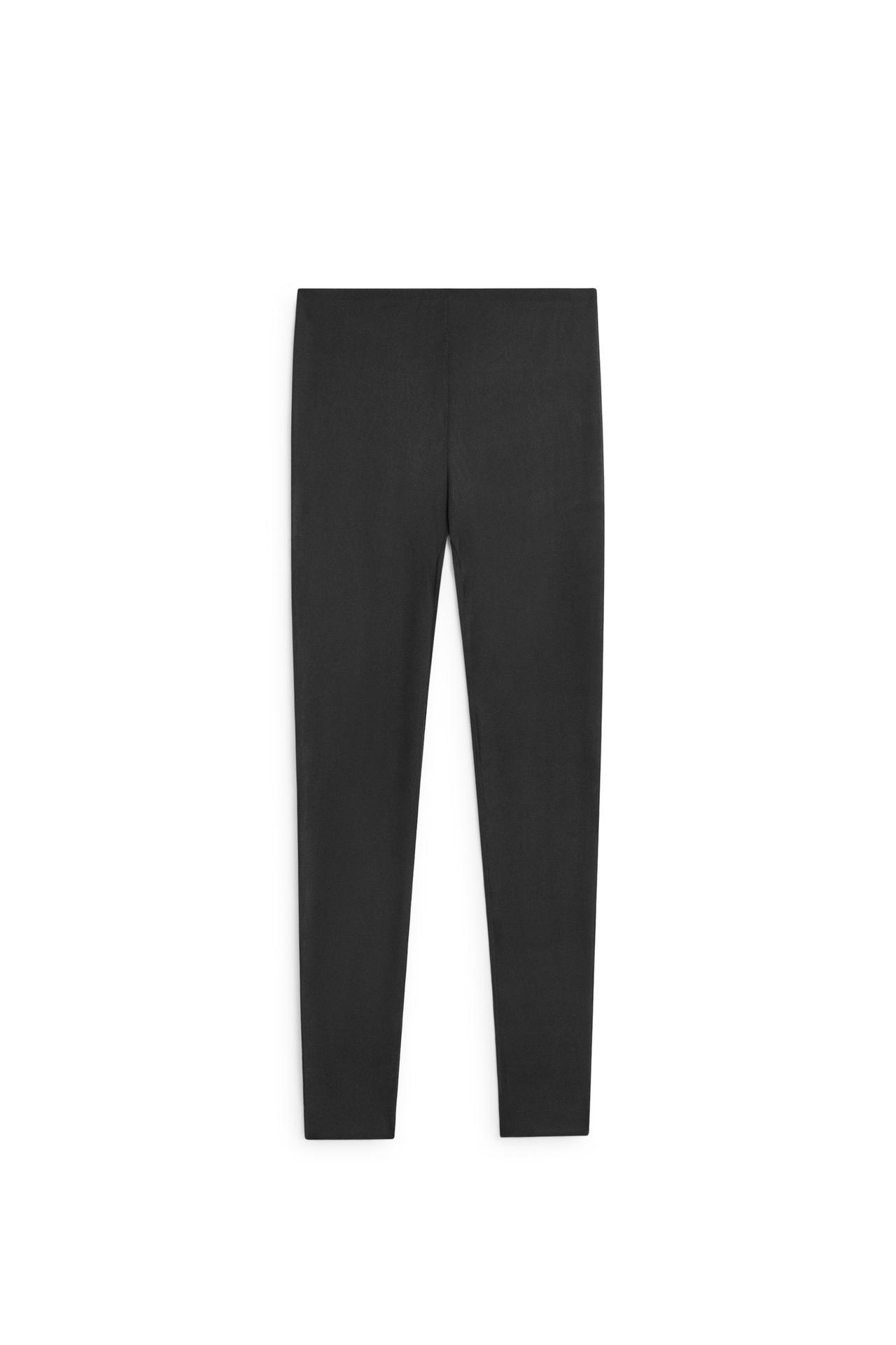100% silk legging pants - LIMITED EDITION — Anthracite Gray