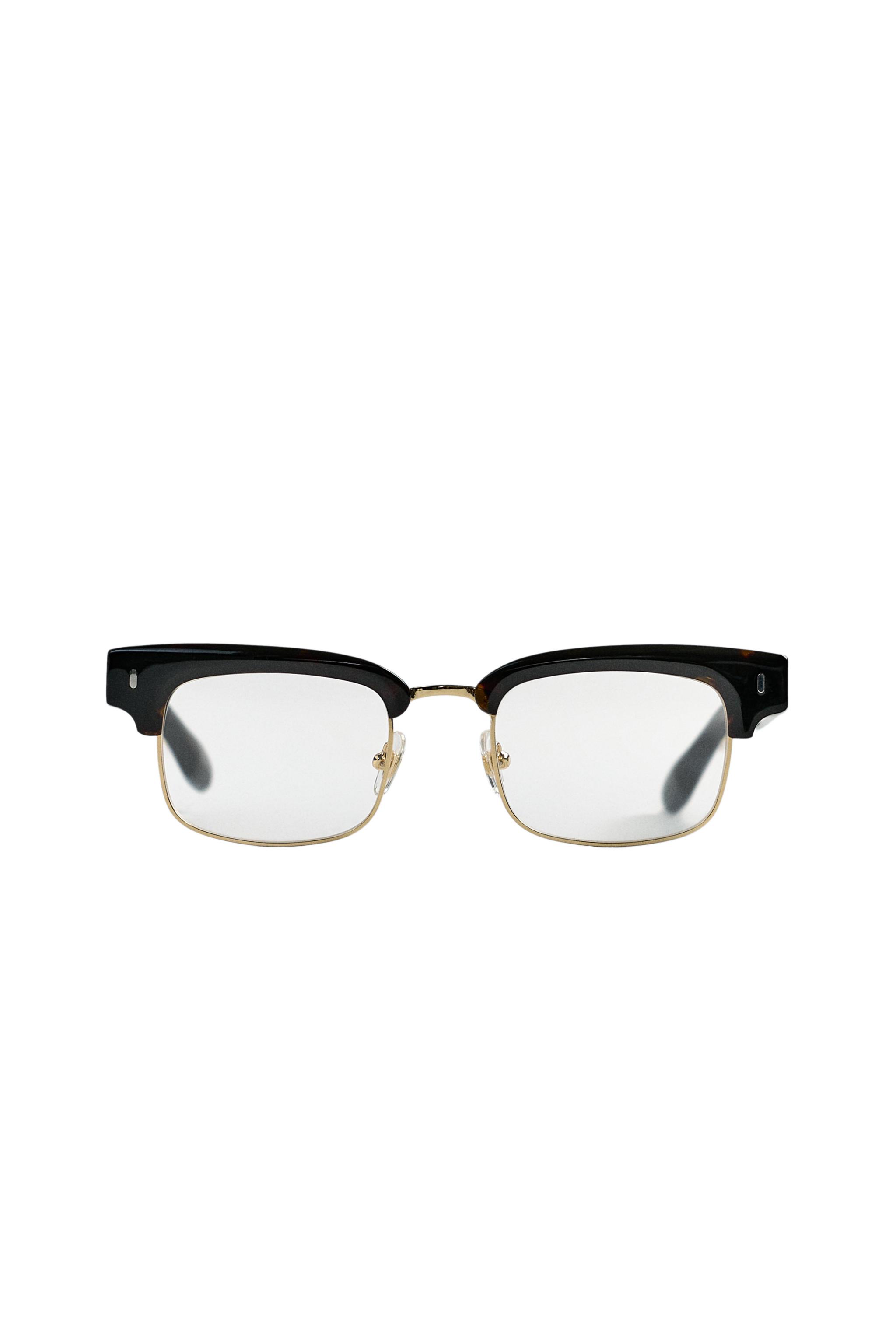 COMBINATION ACETATE SUNGLASSES - Black | ZARA United States