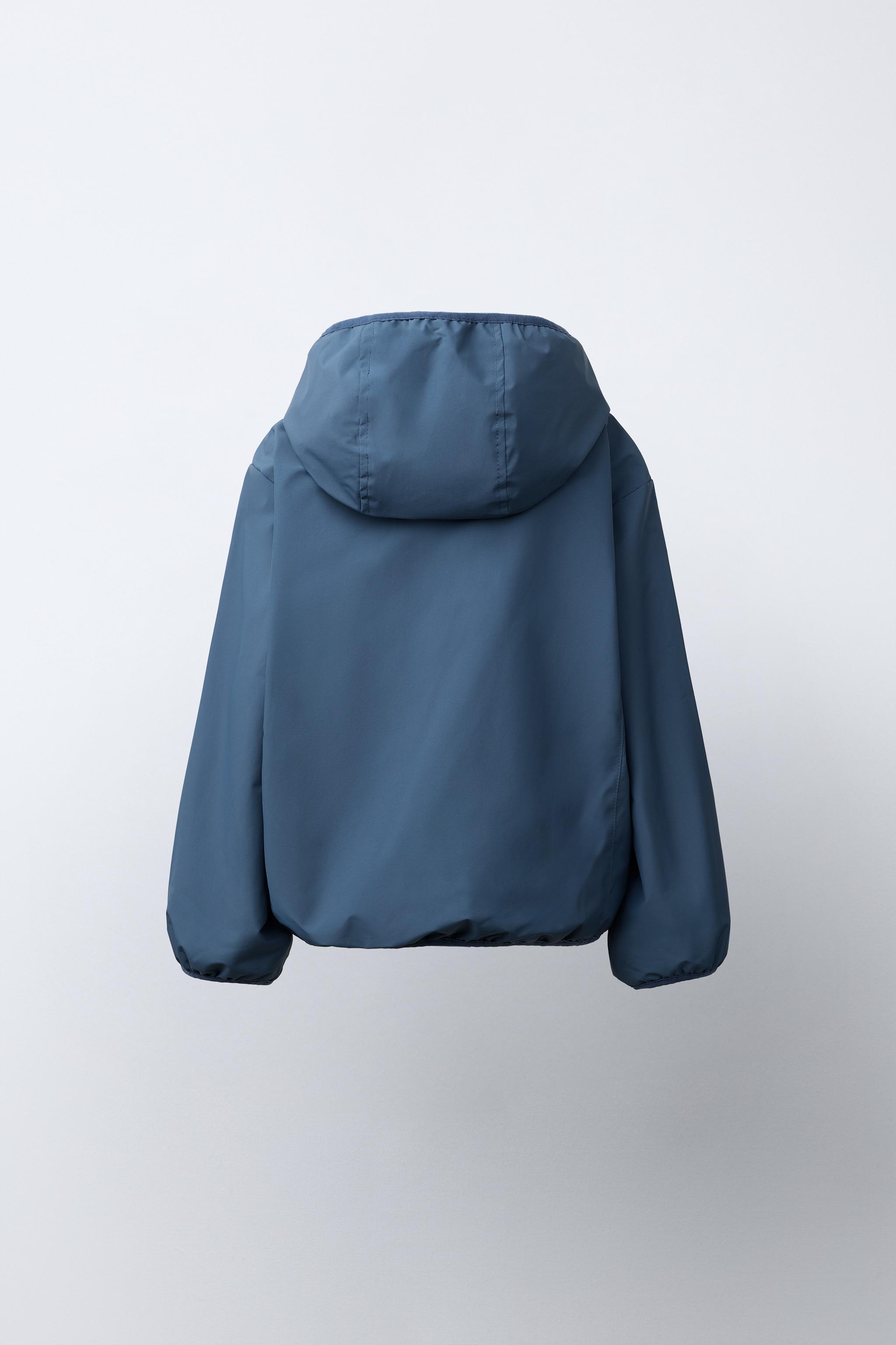 BLOUSON NYLON RÉVERSIBLE POLAIRE