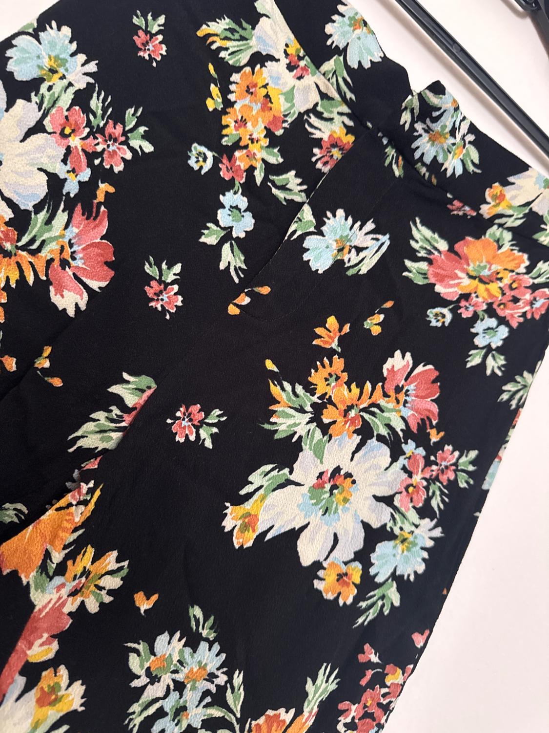 FLORAL PRINT TROUSERS - Image 2