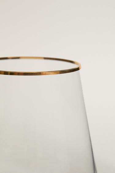 VERRE BORD DORÉ BOHEMIA CRYSTAL - Or de Zara - Image 2
