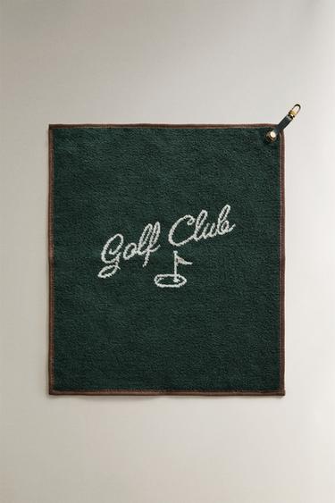 SERVIETTE DE BAIN GOLF CLUB - Vert de Zara - Image 0