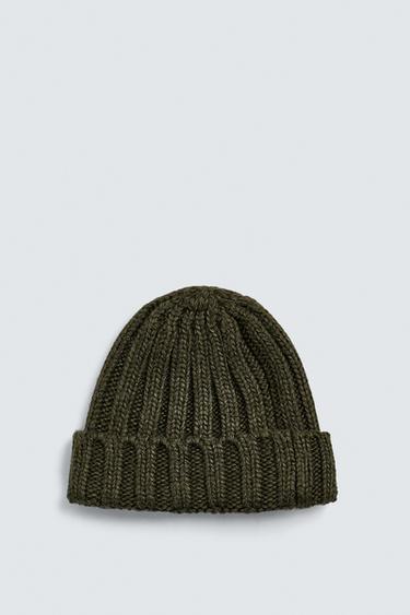 GORRO BEANIE CANALÉ - Khaki de Zara