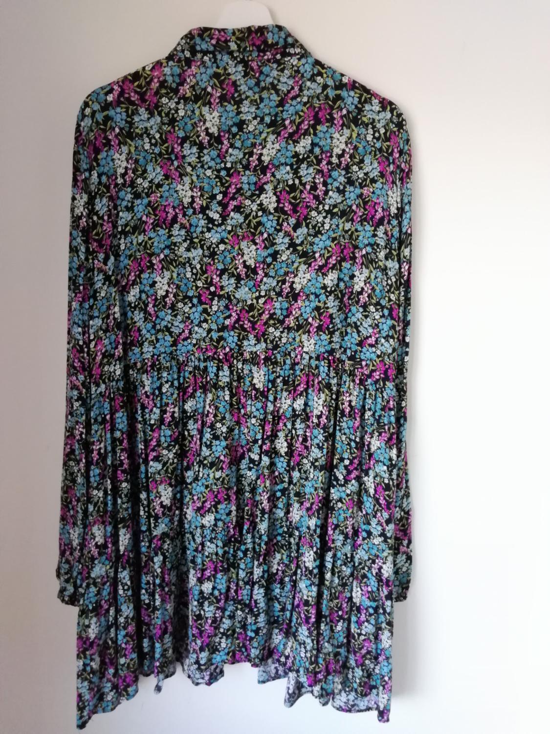 PRINTED SHIRT DRESS
