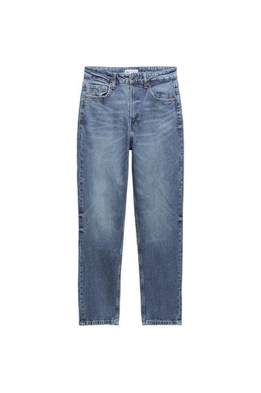 TRF MOM FIT HIGH-WAIST JEANS