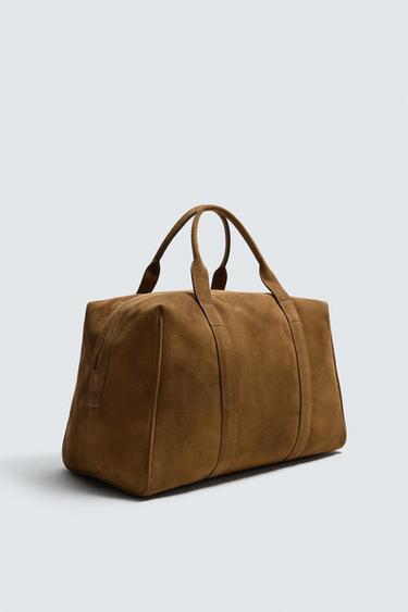 LIMITED EDITION LEATHER TRAVEL BAG - Brown by Zara - Image 4