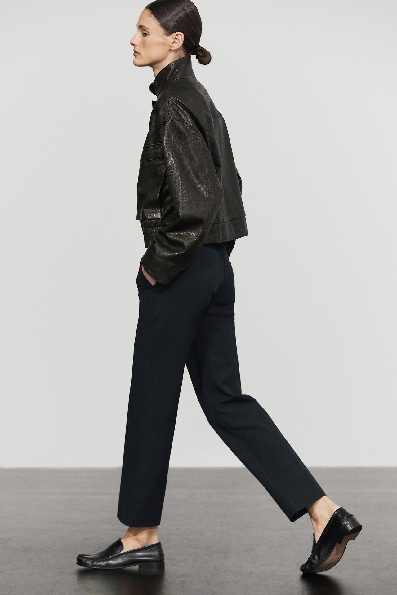 Stretch technical pants — Navy blue