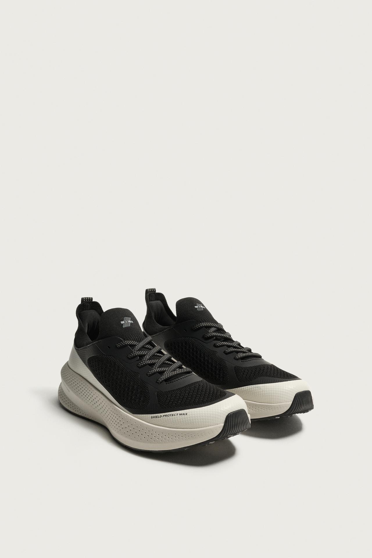EMTEN ROAD SNEAKERS — Black