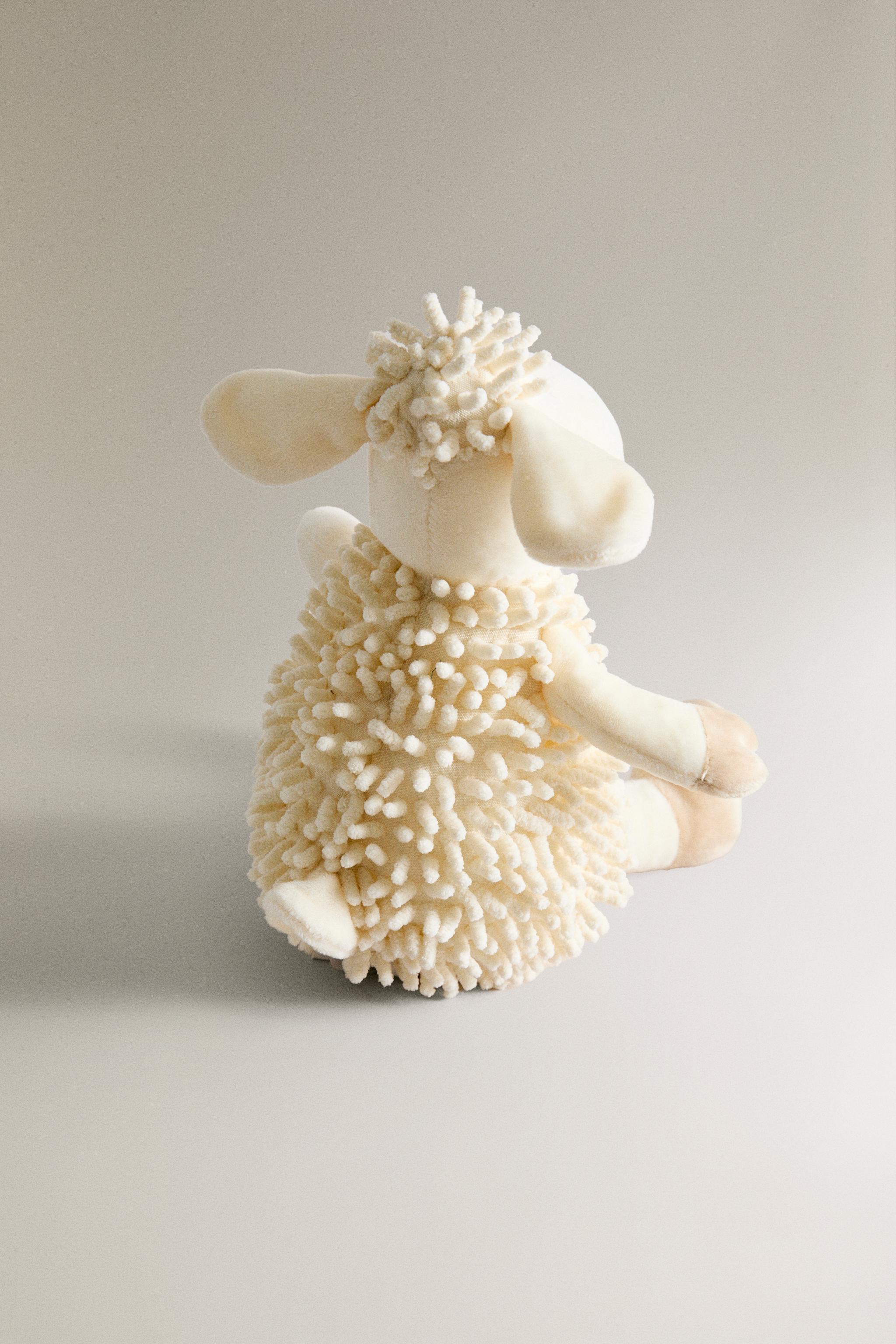Детские мягкие игрушки Zara KIDS’ TALL SHEEP PLUSH TOY — фото 5