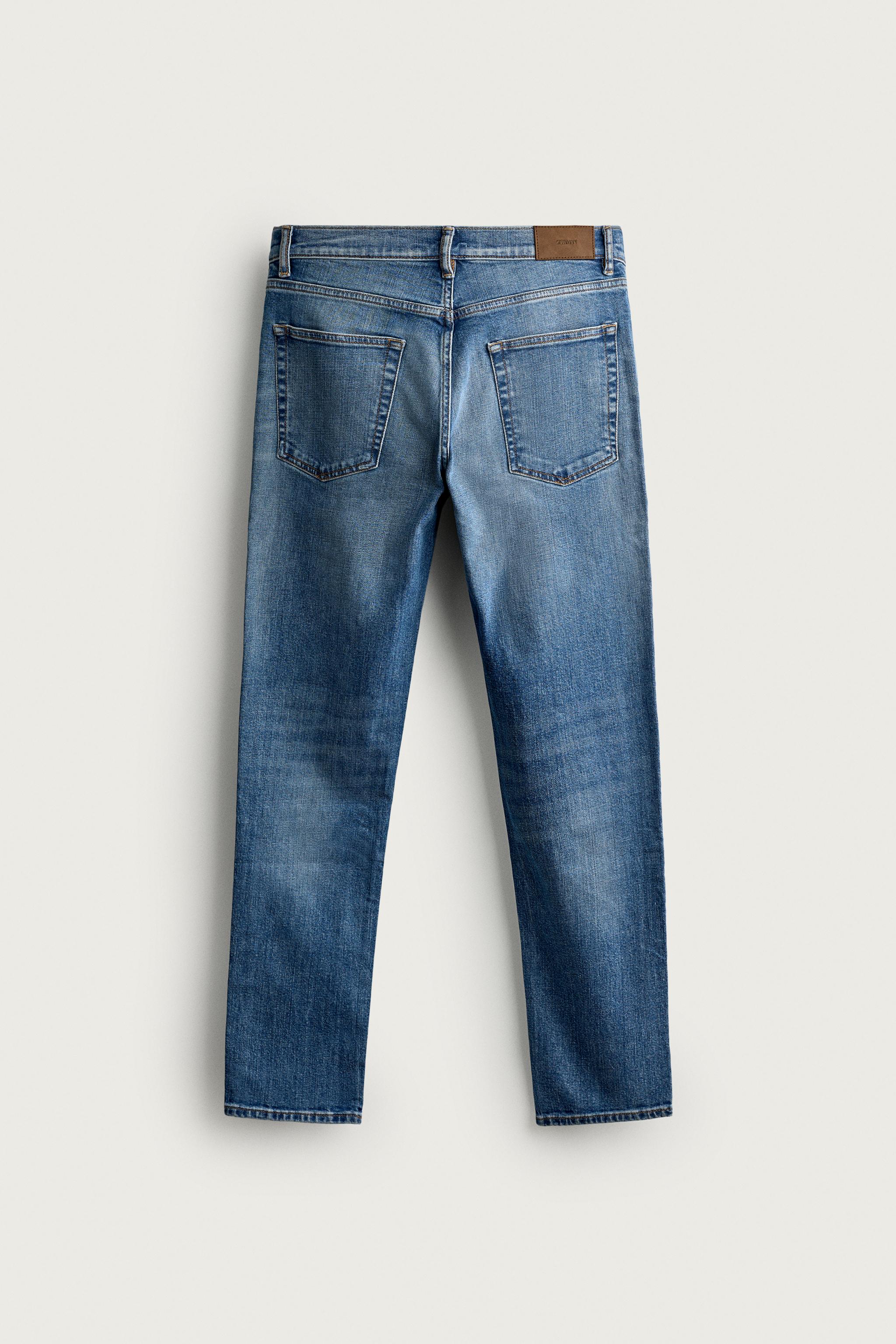ベーシックスリムフィットデニムパンツ - ブルー | ZARA Japan / 日本