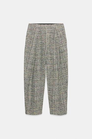 ZW COLLECTION STRUCTURED TROUSERS - Multicoloured by Zara - Image 0