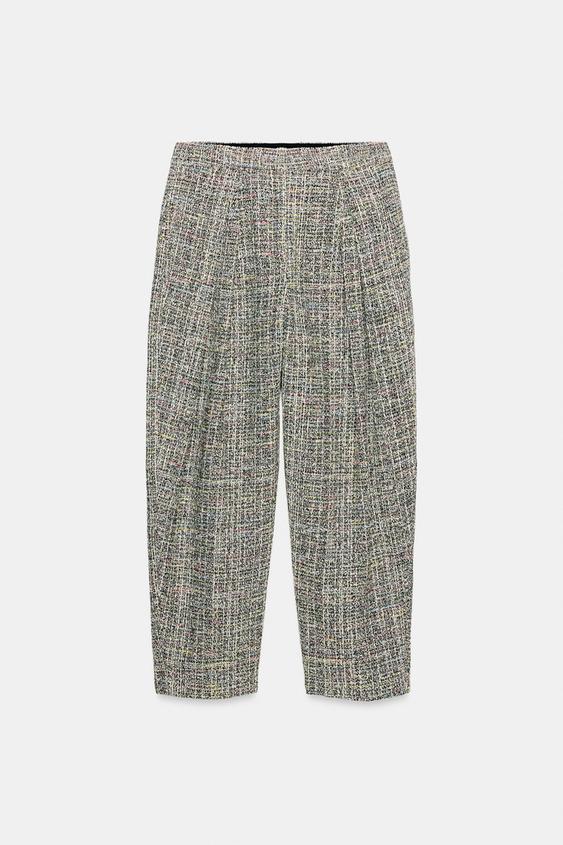 PANTALÓN ESTRUCTURA ZW COLLECTION - Multicolor de Zara - Imagen 0