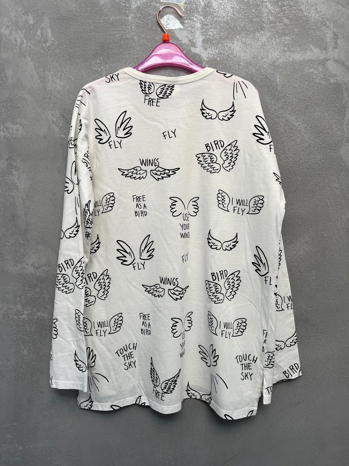 LONG PRINTED T-SHIRT - Image 3