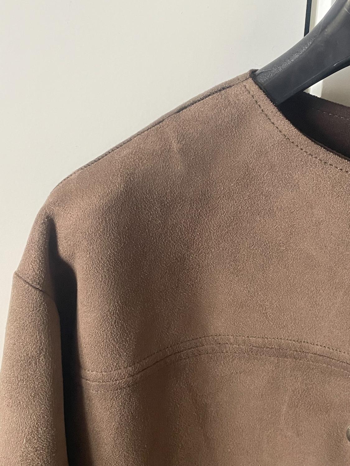 FAUX SUEDE COAT - Image 8