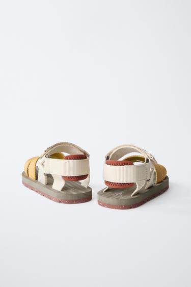 COLOUR TECHNICAL SANDALS - Mustard by Zara - Image 4