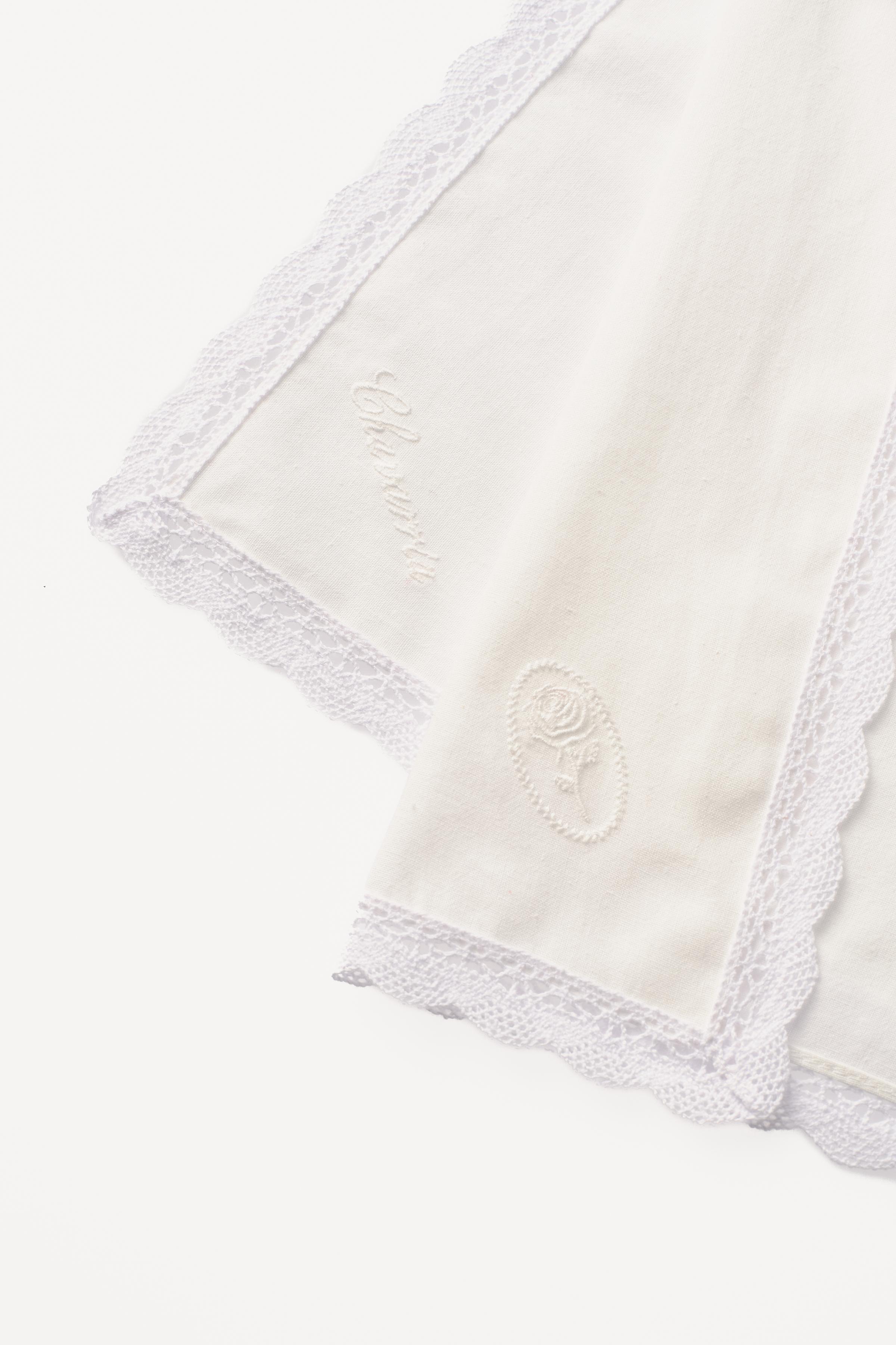 COTTON LACE SCARF WILLY CHAVARRIA X ZARA