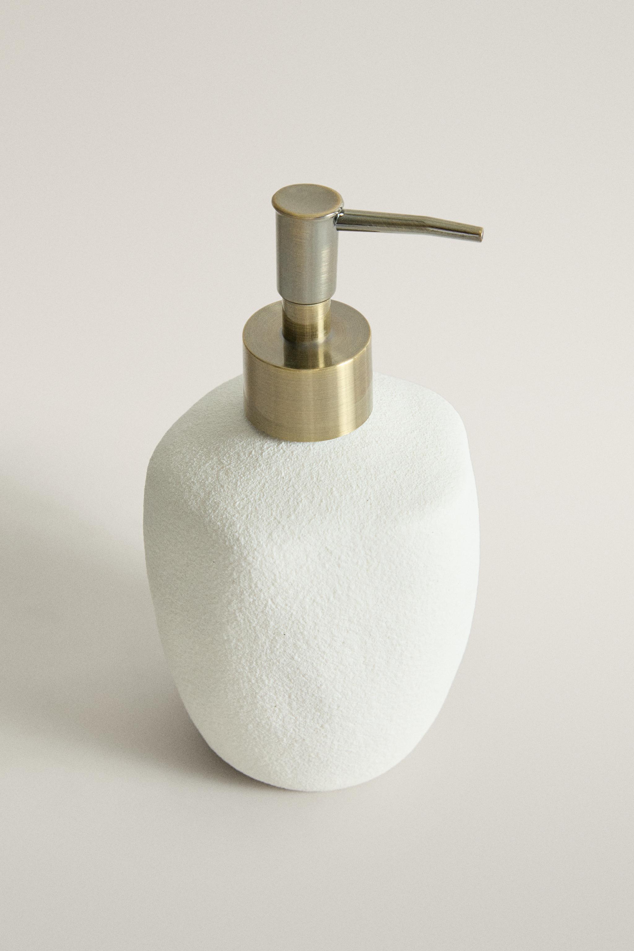 DISTRIBUTEUR DE SAVON TEXTURÉ