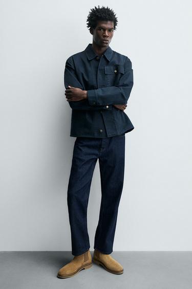 BOTA CHELSEA PIEL - Marrón Arena de Zara - Imagen 0