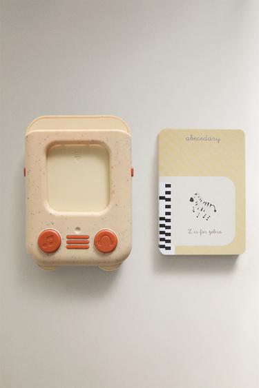 CHILDREN’S TOY: LEARNING THE ALPHABET (ENGLISH) - Cream by Zara - Image 0