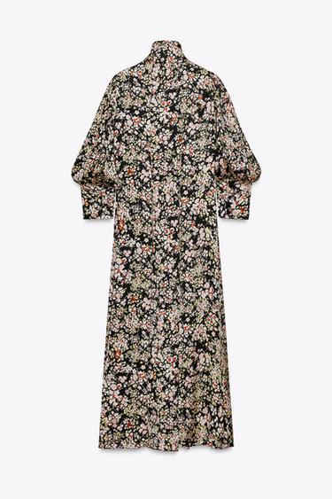 ZW COLLECTION FLORAL MIDI DRESS - Multicoloured by Zara - Image 5