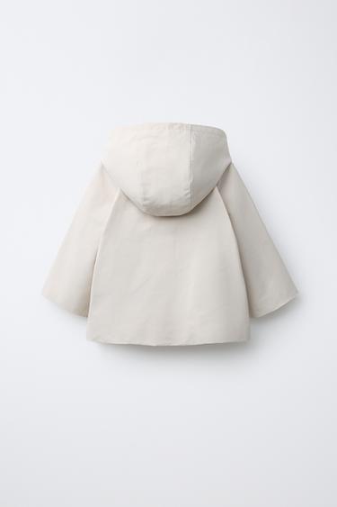 PARKA À CAPUCHE - Beige de Zara - Image 1