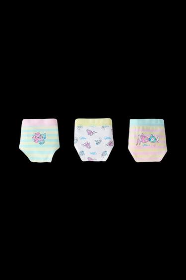 Zara AGES 6-14 / THREE-PACK OF LILO & STITCH © DISNEY UNDERWEAR - Multicolored - Image 0