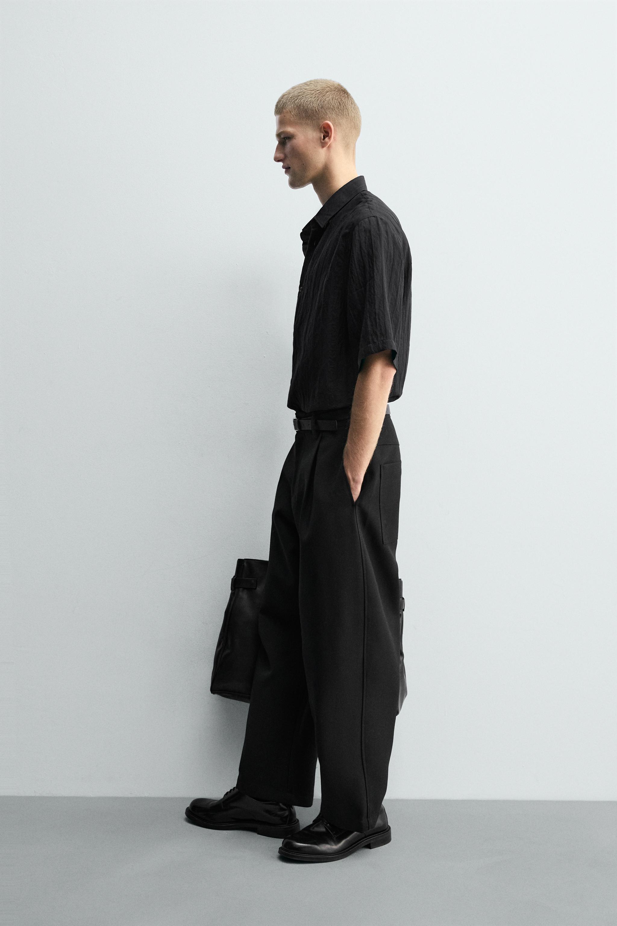 RELAXED FIT TEXTURED SHIRT