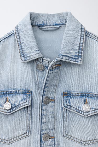 DENIM JACKET - Light blue by Zara - Image 2